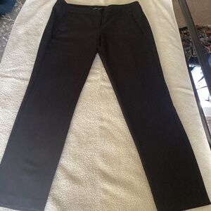 Petite womens black trousers